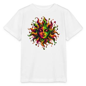 Solare Träumerei - Stanley/Stella Kinder T-Shirt MINI CREATOR  - Weiß - Vorne - Maike (125cm)
