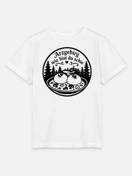 Arzgebirg wie bist du schie... - Stanley/Stella Kinder T-Shirt MINI CREATOR - Weiß
