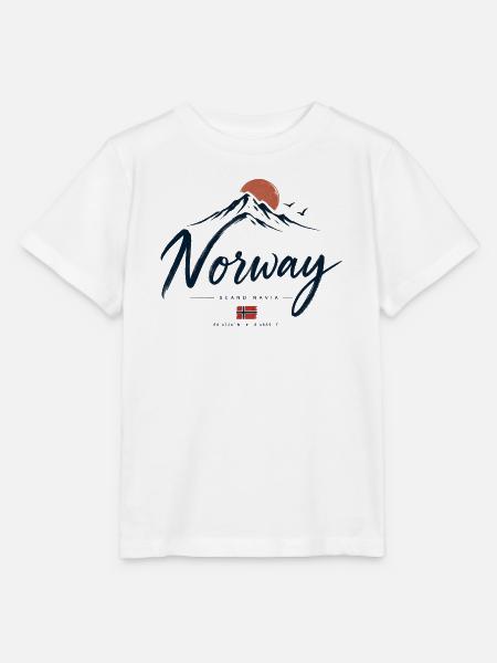 Norway - Stanley/Stella Kinder T-Shirt MINI CREATOR - Weiß