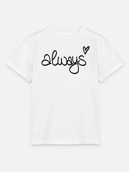 Always - Stanley/Stella Kinder T-Shirt MINI CREATOR - Weiß