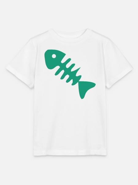 Gruene Fischgraete Icon - Stanley/Stella Kinder T-Shirt MINI CREATOR  - Weiß