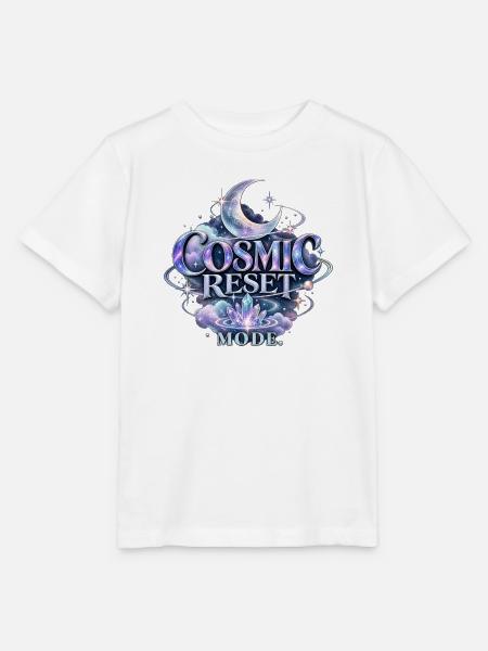 Cosmic Reset - Stanley/Stella Kinder T-Shirt MINI CREATOR - Weiß