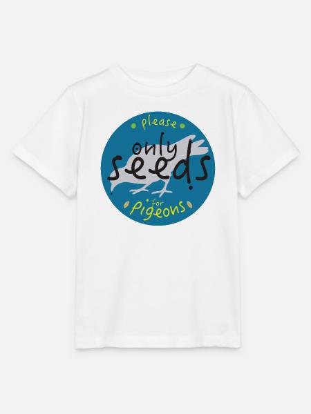 Only Seeds - Stanley/Stella Kinder T-Shirt MINI CREATOR - Weiß