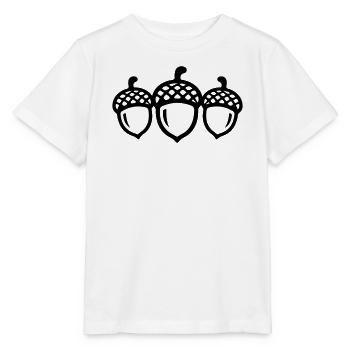 Eichel Symbol - Stanley/Stella Kinder T-Shirt MINI CREATOR  - Weiß - Vorne - Maike (125cm)