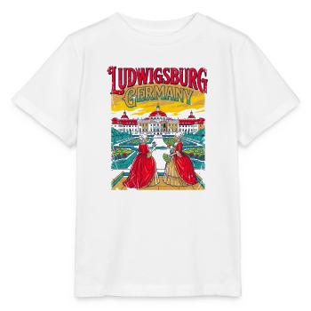 City Welcome To Ludwigsburg Germany Palace Gardens - Stanley/Stella Kinder T-Shirt MINI CREATOR  - Weiß - Vorne - Maike (125cm)