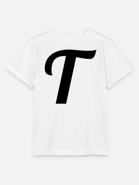 T Buchstabe - Stanley/Stella Kinder T-Shirt MINI CREATOR - Weiß