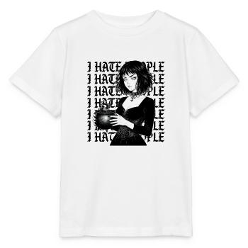 Gothic Hextrank Kaffeekessel Porträt - Stanley/Stella Kinder T-Shirt MINI CREATOR  - Weiß - Vorne - Maike (125cm)