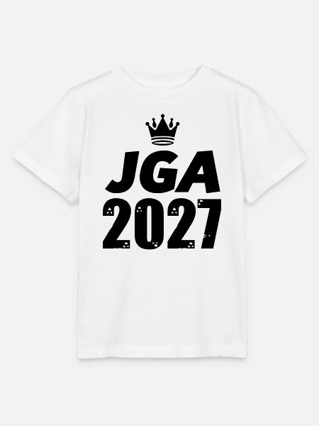JGA 2027 - Stanley/Stella Kinder T-Shirt MINI CREATOR  - Weiß