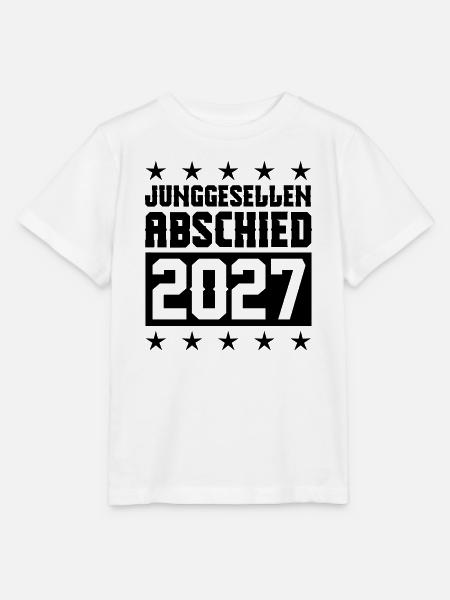 Junggesellenabschied 2027 - Stanley/Stella Kinder T-Shirt MINI CREATOR - Weiß