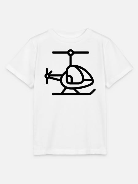 Gyrokopter - Stanley/Stella Kinder T-Shirt MINI CREATOR - Weiß