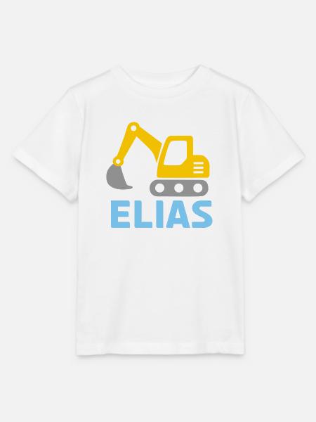 Bagger Elias - Stanley/Stella Kinder T-Shirt MINI CREATOR - Weiß