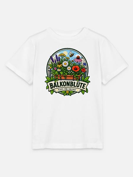 Balkonblüte – Platz für Vielfalt - Stanley/Stella Kinder T-Shirt MINI CREATOR - Weiß