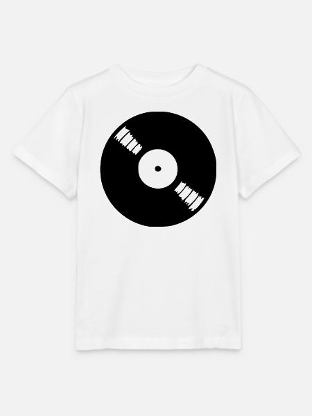 Schallplatte Retro Geschenk - Stanley/Stella Kinder T-Shirt MINI CREATOR - Weiß