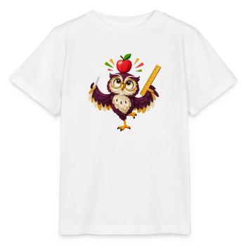 Tafel-Akrobat - Stanley/Stella Kinder T-Shirt MINI CREATOR  - Weiß - Vorne - Maike (125cm)