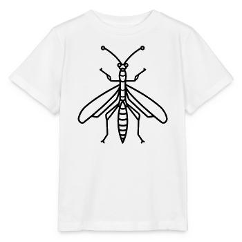 Insekt - Stanley/Stella Kinder T-Shirt MINI CREATOR  - Weiß - Vorne - Maike (125cm)