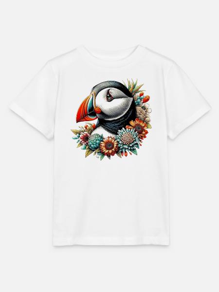 Papageitaucher - Stanley/Stella Kinder T-Shirt MINI CREATOR - Weiß