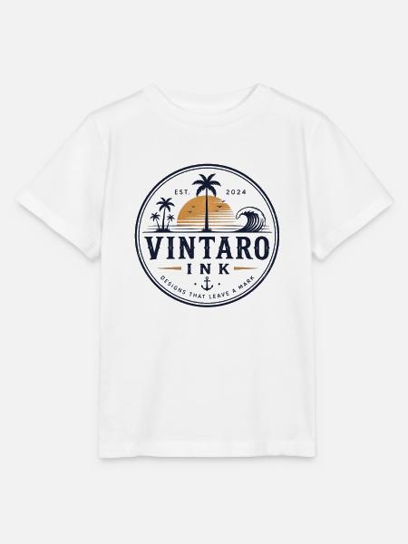 Vintaro Ink  - Stanley/Stella Kinder T-Shirt MINI CREATOR  - Weiß