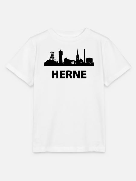 Herne Skyline - Stanley/Stella Kinder T-Shirt MINI CREATOR  - Weiß