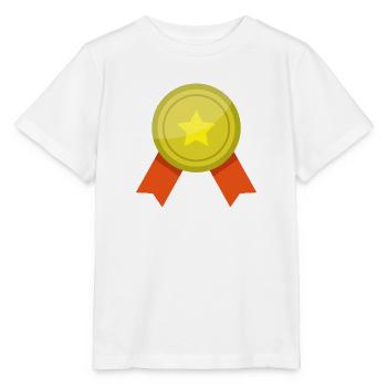 Medaille - Stanley/Stella Kinder T-Shirt MINI CREATOR  - Weiß - Vorne - Maike (125cm)