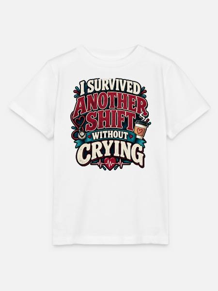 Nurse Shift - Stanley/Stella Kinder T-Shirt MINI CREATOR  - Weiß