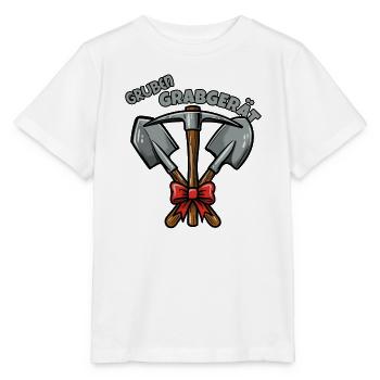 Das Gruben Grabgerät - Stanley/Stella Kinder T-Shirt MINI CREATOR  - Weiß - Vorne - Maike (125cm)
