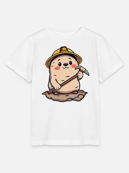 Kleiner Bergmann - Stanley/Stella Kinder T-Shirt MINI CREATOR - Weiß