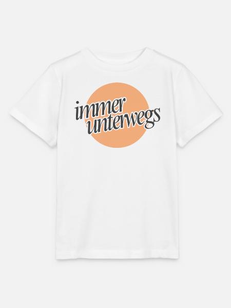 Immer unterwegs V1 - Stanley/Stella Kinder T-Shirt MINI CREATOR - Weiß