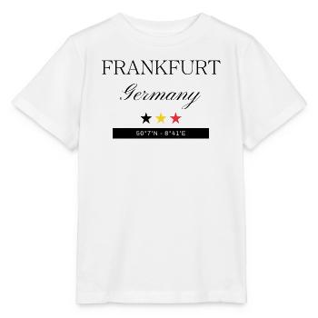 Frankfurt Deutschland Souvenir – Reise - Stanley/Stella Kinder T-Shirt MINI CREATOR  - Weiß - Vorne - Maike (125cm)