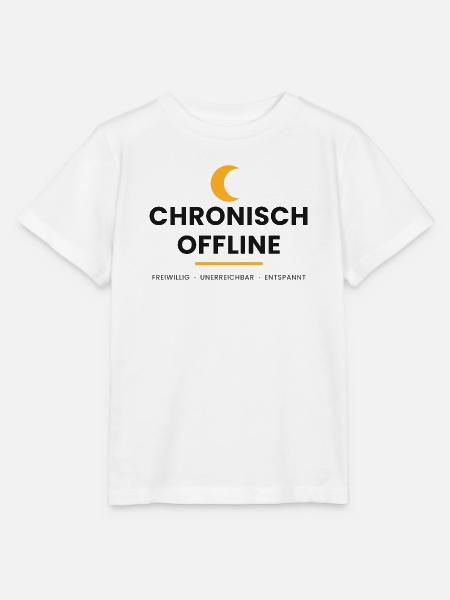 Chronisch Offline - Stanley/Stella Kinder T-Shirt MINI CREATOR - Weiß