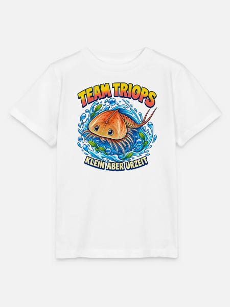 Team Triops – Klein aber Urzeit - Stanley/Stella Kinder T-Shirt MINI CREATOR - Weiß