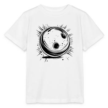 Bowlingkugel Skizze - Stanley/Stella Kinder T-Shirt MINI CREATOR  - Weiß - Vorne - Maike (125cm)
