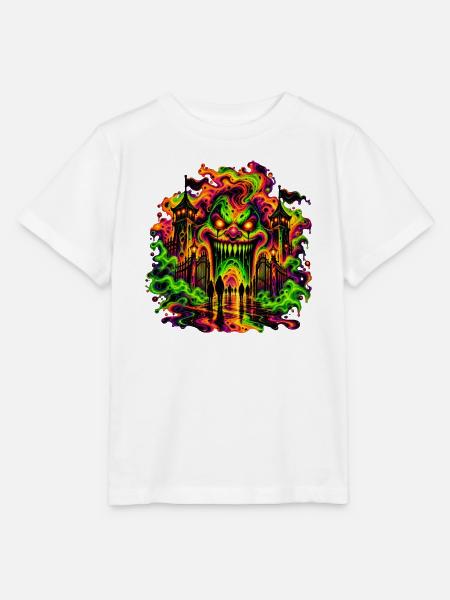 Enter If You Dare - Stanley/Stella Kinder T-Shirt MINI CREATOR - Weiß