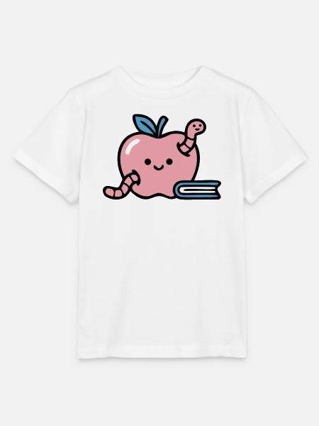 Classroom Apfel Logo - Stanley/Stella Kinder T-Shirt MINI CREATOR - Weiß