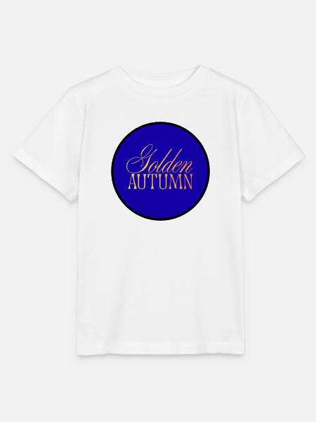 Goldener Herbst - Stanley/Stella Kinder T-Shirt MINI CREATOR  - Weiß