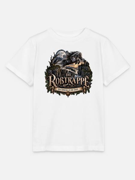 Die Roßtrappe – Harzer Sage - Stanley/Stella Kinder T-Shirt MINI CREATOR - Weiß