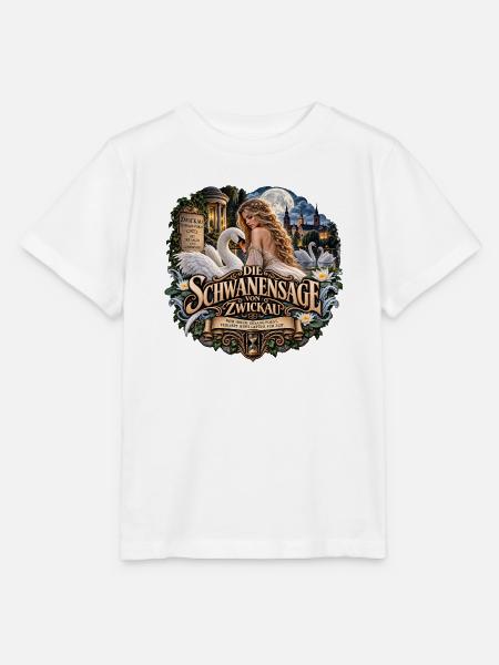 Die Schwanensage von Zwickau – Jungbrunnen-Sage - Stanley/Stella Kinder T-Shirt MINI CREATOR - Weiß
