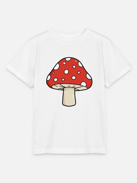 Fliegenpilz Pop-Art - Stanley/Stella Kinder T-Shirt MINI CREATOR - Weiß