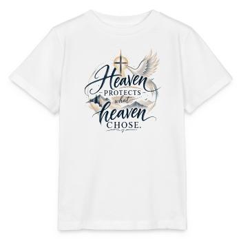Der Himmel schützt, was der Himmel wählt - Stanley/Stella Kinder T-Shirt MINI CREATOR  - Weiß - Vorne - Maike (125cm)