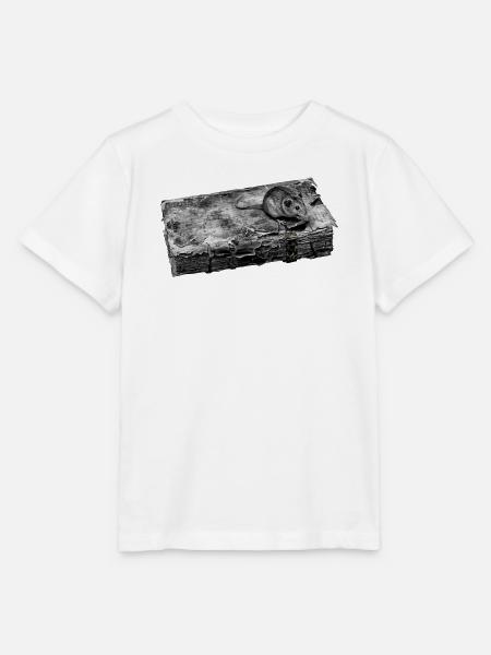 zerfallenes Buch, goth - Stanley/Stella Kinder T-Shirt MINI CREATOR - Weiß