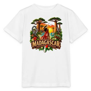Madagascar Women – Tropisches und exotisches Design - Stanley/Stella Kinder T-Shirt MINI CREATOR  - Weiß - Vorne - Maike (125cm)