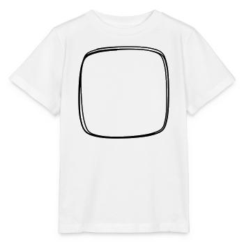 Satzzeichen handgezeichnet - Stanley/Stella Kinder T-Shirt MINI CREATOR  - Weiß - Vorne - Maike (125cm)