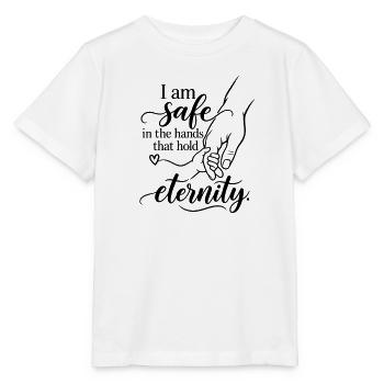 In sicheren Händen der Ewigkeit - Stanley/Stella Kinder T-Shirt MINI CREATOR  - Weiß - Vorne - Maike (125cm)