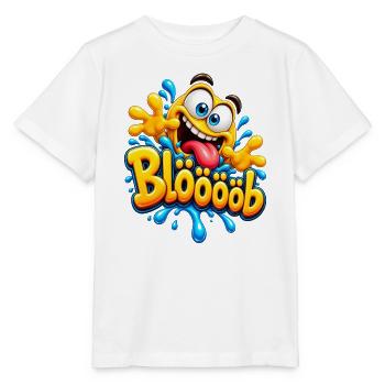 Bloooob Splash Cartoon - Stanley/Stella Kinder T-Shirt MINI CREATOR  - Weiß - Vorne - Maike (125cm)