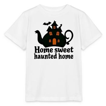 Spuk-Teekanne Hausdesign - Stanley/Stella Kinder T-Shirt MINI CREATOR  - Weiß - Vorne - Maike (125cm)