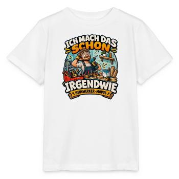 Heimwerker Modus - Stanley/Stella Kinder T-Shirt MINI CREATOR  - Weiß - Vorne - Maike (125cm)
