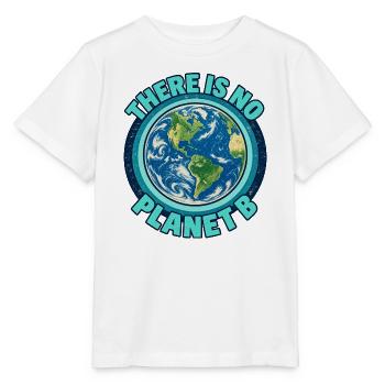 There Is No Planet B – Erde und Klimaschutz - Stanley/Stella Kinder T-Shirt MINI CREATOR  - Weiß - Vorne - Maike (125cm)