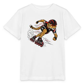 Speedskating Gepard Highspeed Inline - Stanley/Stella Kinder T-Shirt MINI CREATOR  - Weiß - Vorne - Maike (125cm)