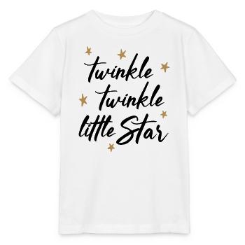 TWINKLE TWINKLE LITTLE STAR - Stanley/Stella Kinder T-Shirt MINI CREATOR  - Weiß - Vorne - Maike (125cm)