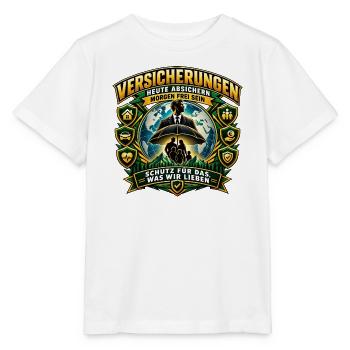Versicherungsvertreter & Finanzberater | Finanzen  - Stanley/Stella Kinder T-Shirt MINI CREATOR  - Weiß - Vorne - Maike (125cm)