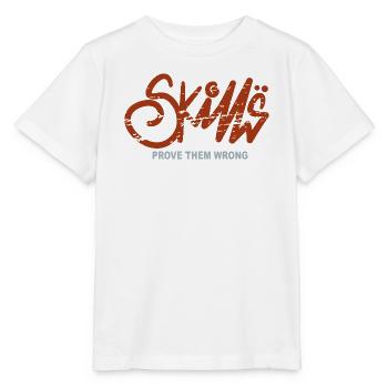 Skills Prove Them Wrong Retro Streetwear - Stanley/Stella Kinder T-Shirt MINI CREATOR  - Weiß - Vorne - Maike (125cm)